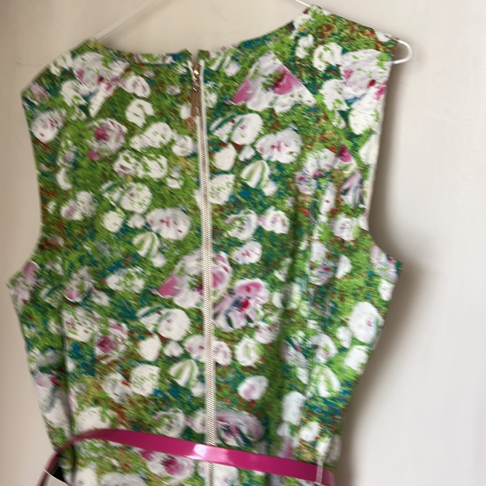 Floral print dress. Size 16. AGB   Flared skirt - Picture 4 of 9